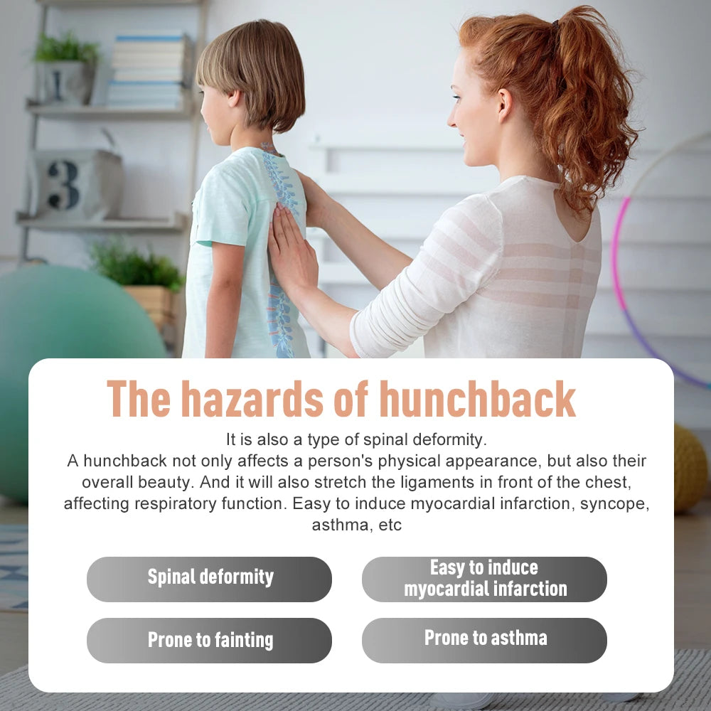 Corrector de Postura Inteligente con Vibración - Para Toda la Familia